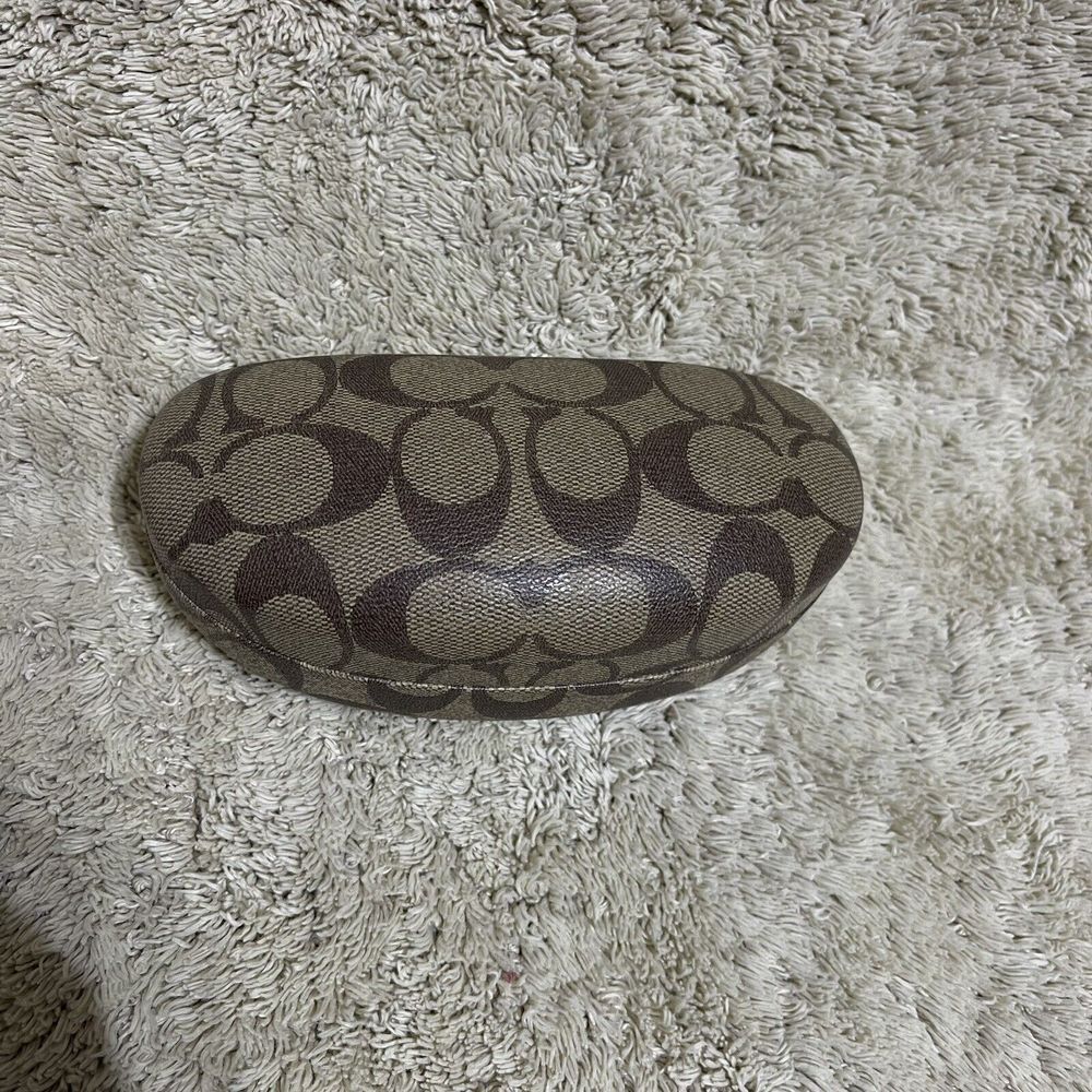 Coach‎  Eyes Glass Signature Logo Monogram Hard Clamshell Case (Only Case)
